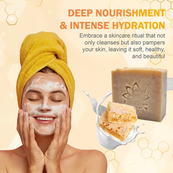 Goat Milk Natural Soap Bar - Calming and Hypoallergenic - Picture 6 of 6